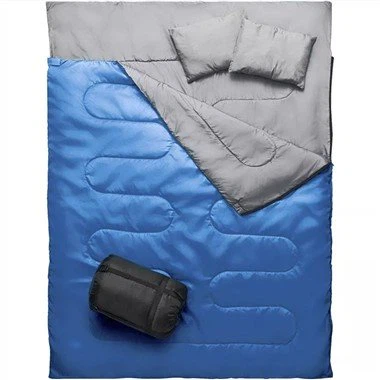 Kevyt kaksinkertainen makuupussi